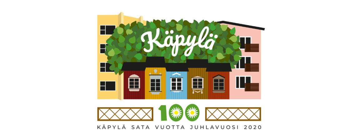 Käpylä 100 vuotta logo